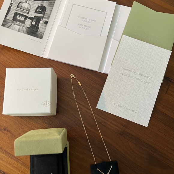 Van cleef vintage Alhambra necklace - Picture 3 of 5